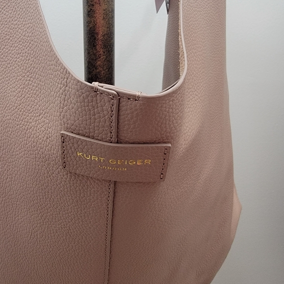 Kurt Geiger Soft Taupe Hobo Bag - Picture 12 of 13